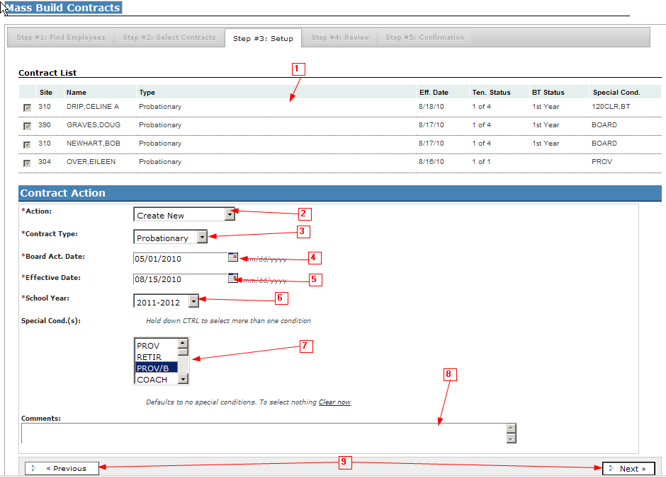 Image of Mass Build Contracts-Setup