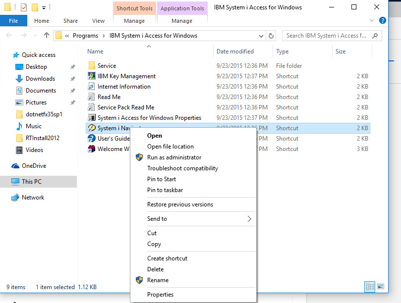 Image of Windows Explorer